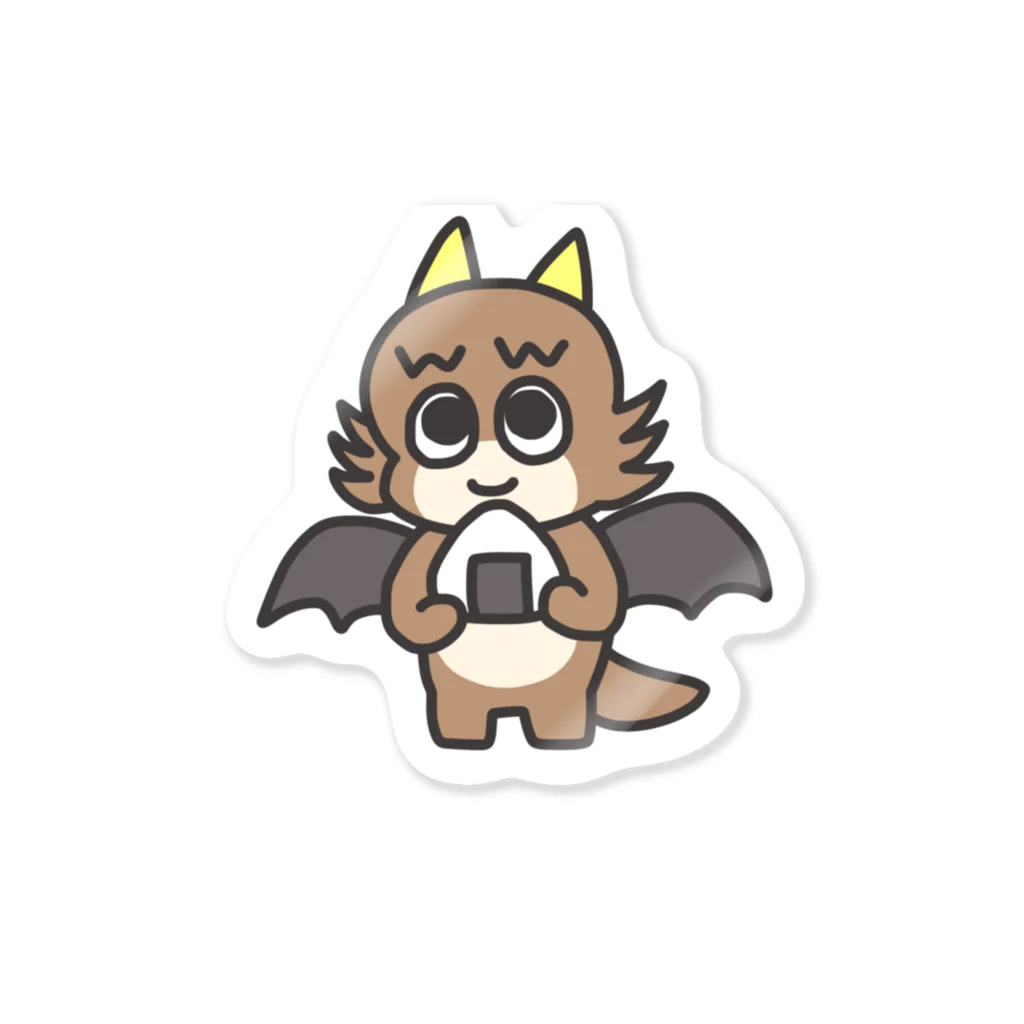 ぷなりつのおむすびドラゴン(おかか) Sticker