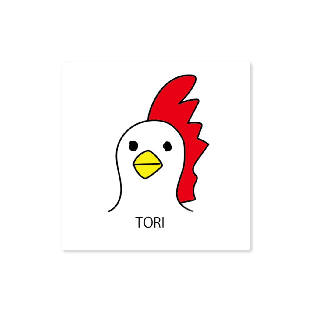 とりぷしんハウスのTORI Sticker