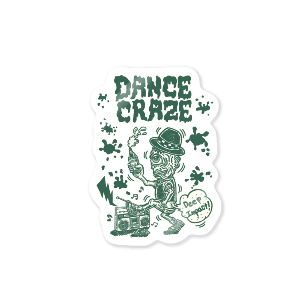 yamastomp のDance craze! ステッカー