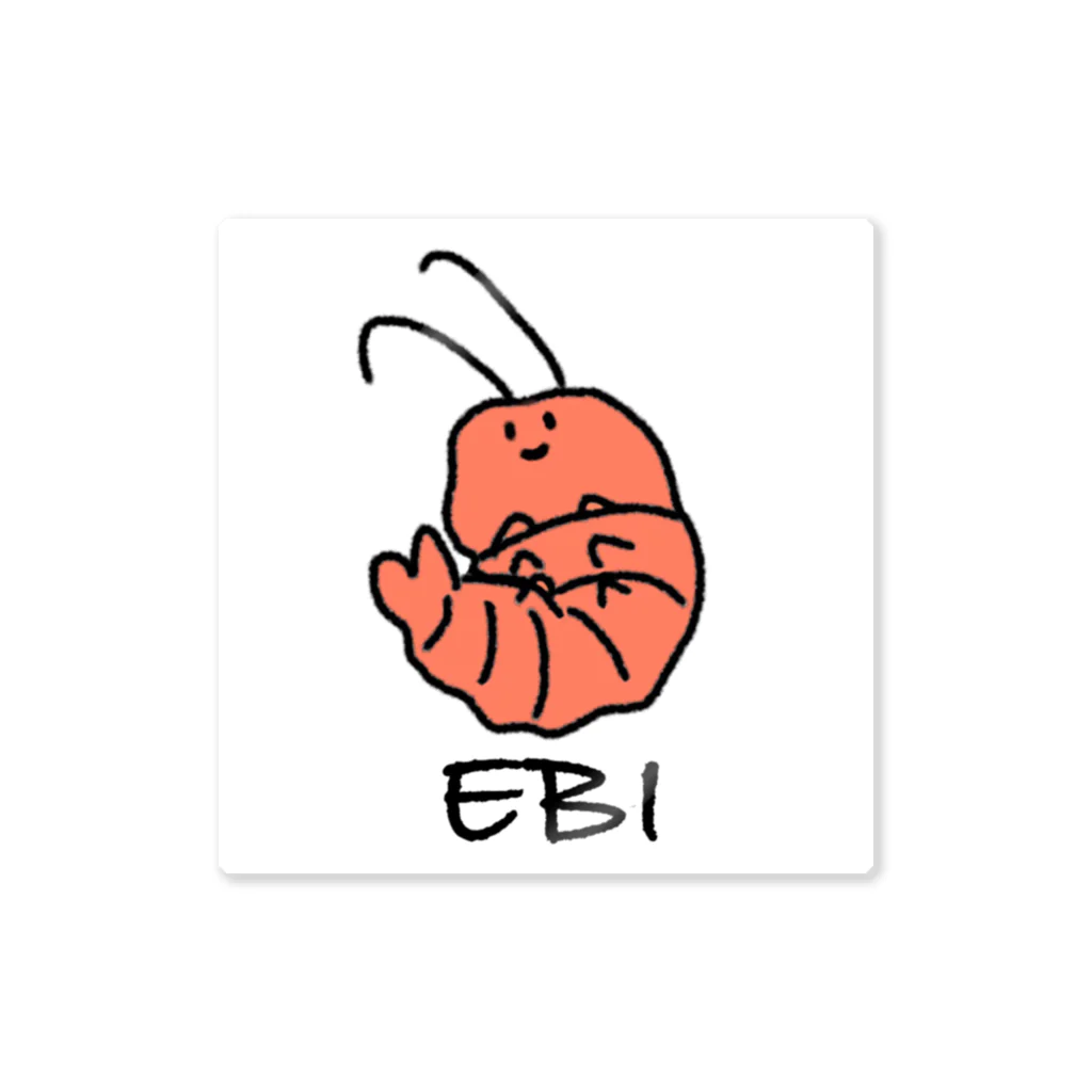 SabaのEBI Sticker