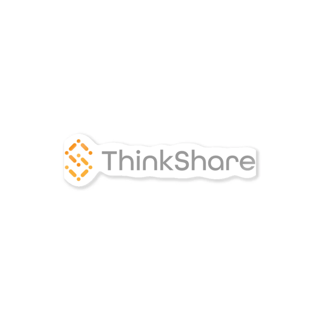 ThinkShare公式ストアのThinkShareノート ステッカー