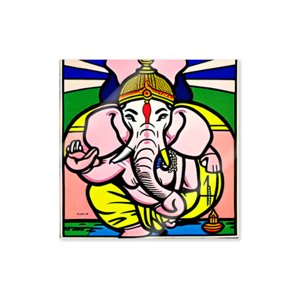 Tsuboiの-The World Gods- #005 Ganesha Sticker