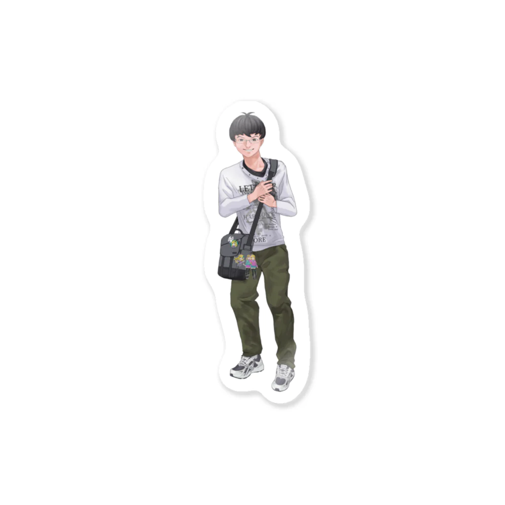 joseff_densanの陰キャラブコメ　だいだい Sticker