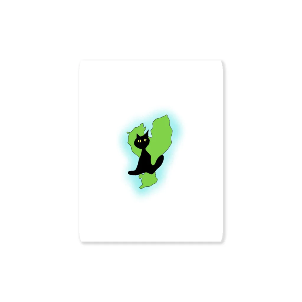 ホッと江田島ニア　【Nia】の気ままな島歩き隊ステッカー Sticker