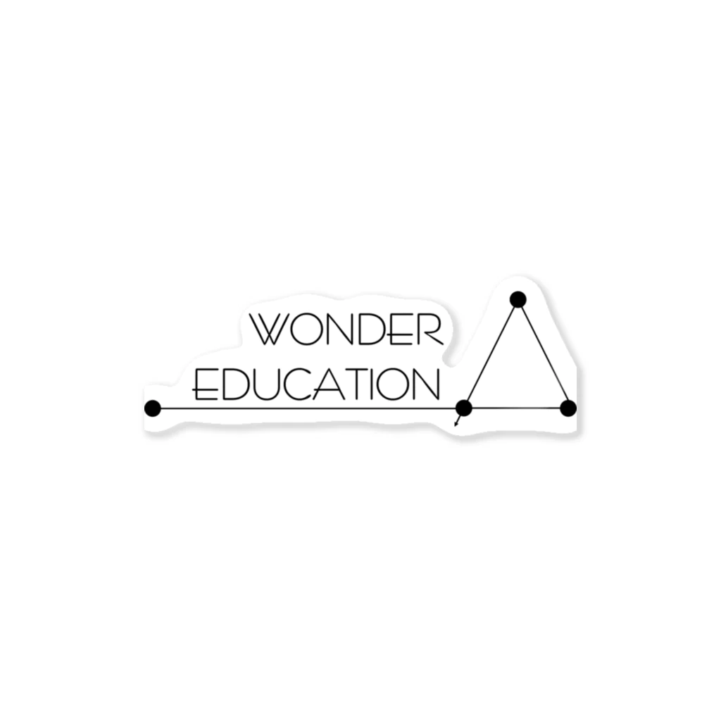 WONDER EDUCATIONのteam WECグッズ ステッカー