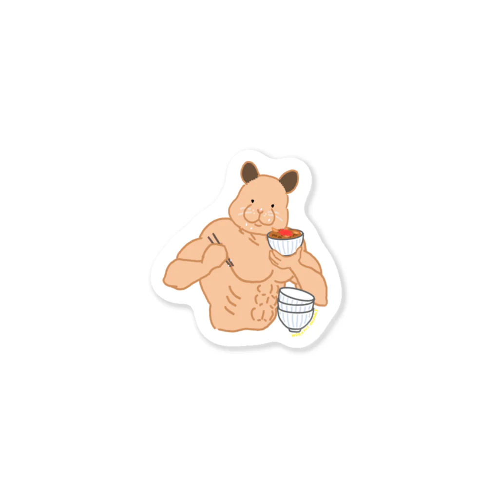 Pierogi_Fitness_Clubのハムストリングス Sticker