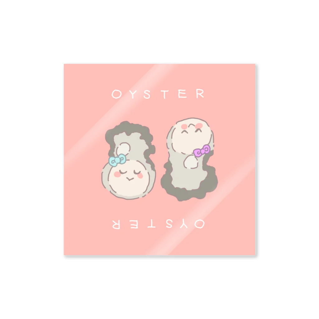 りんさんのゆめみる牡蠣ダブル Sticker