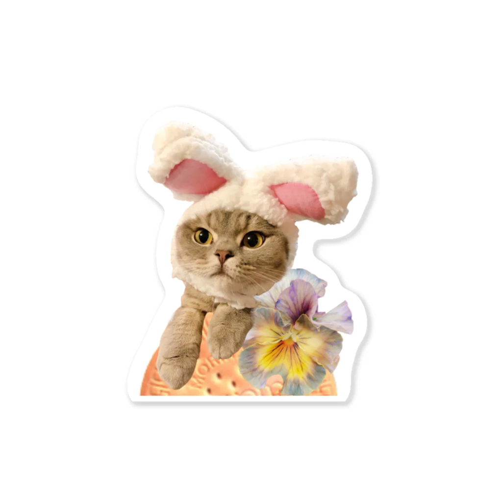 sumire-britishのうさねこ Sticker