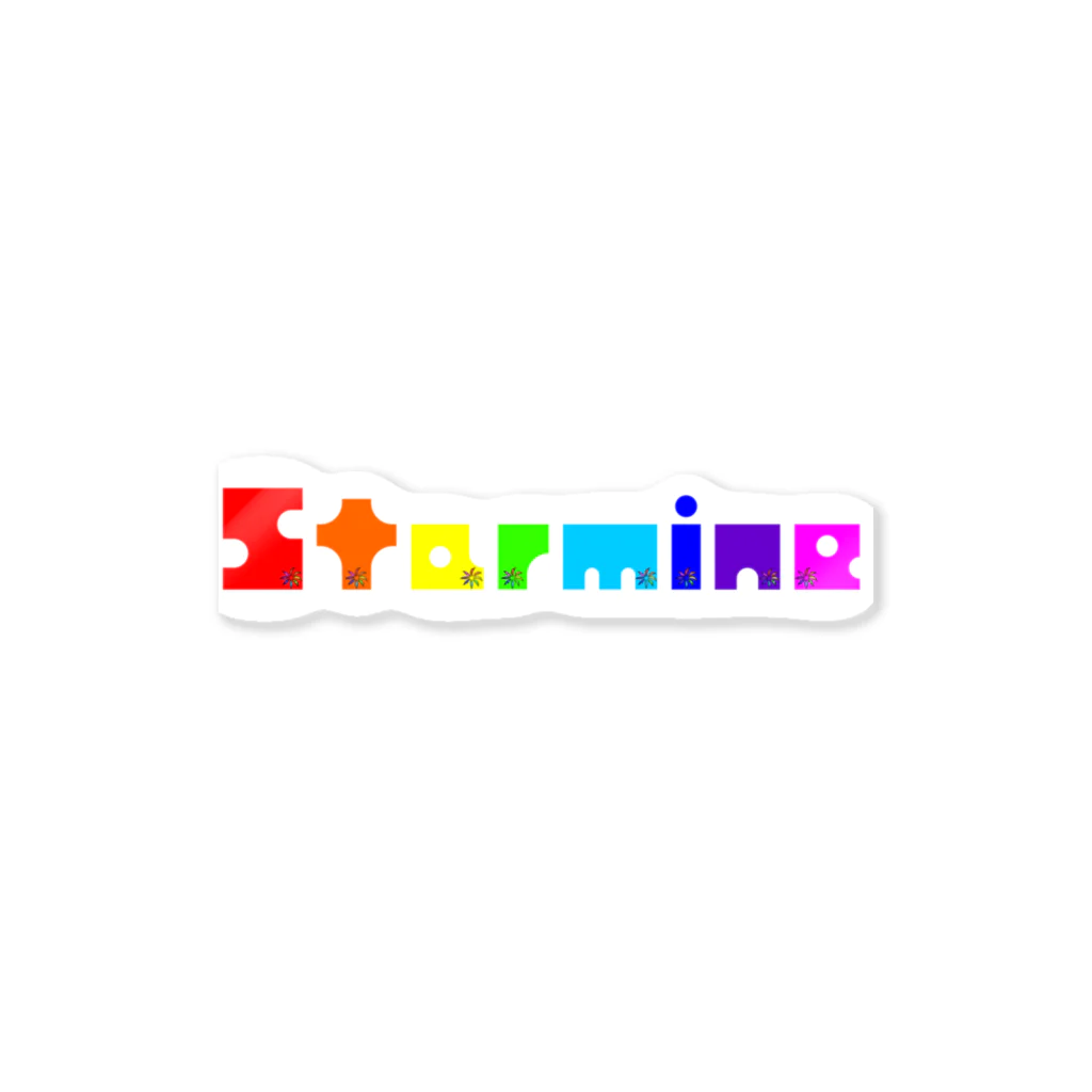 Starmine storeの【Starmine】 KIKORI Neon color 2 Sticker