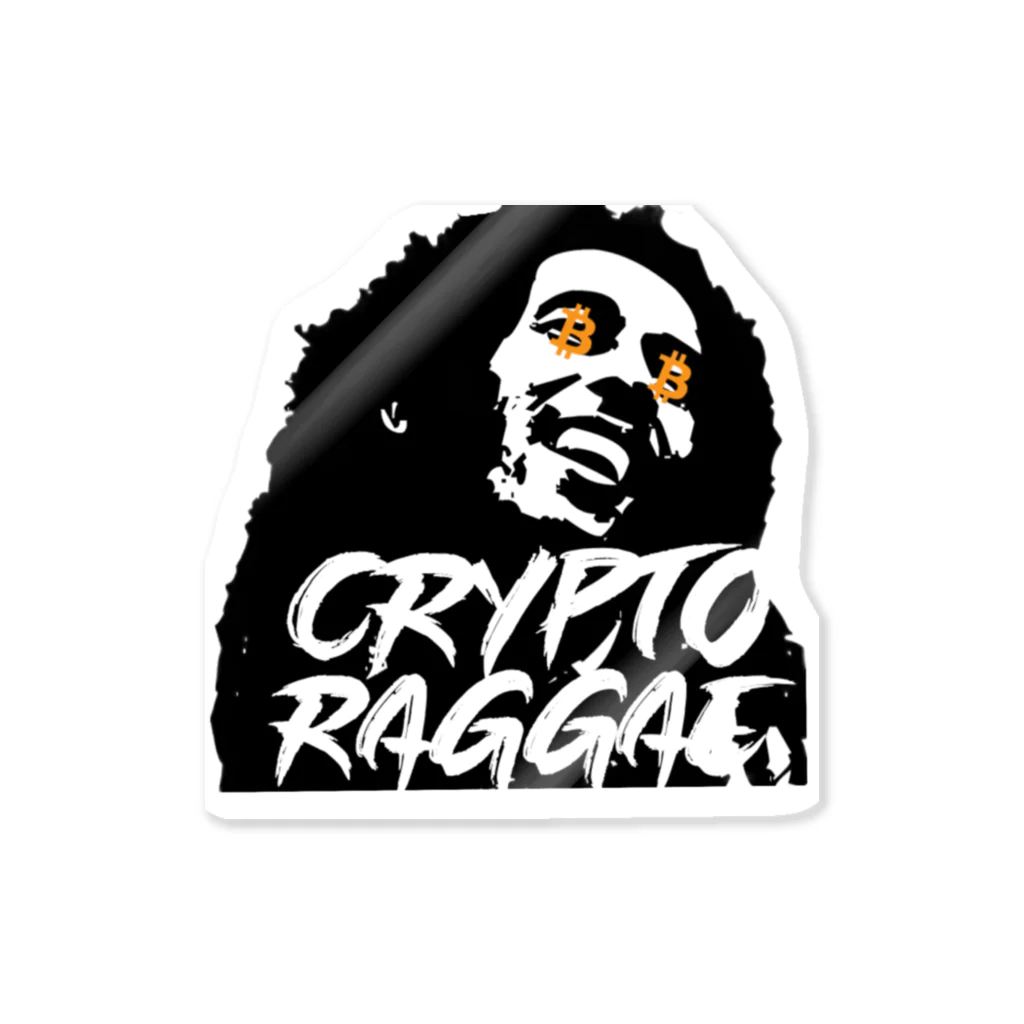 C.R.E.A.MのCRYPTO REGGAE Sticker