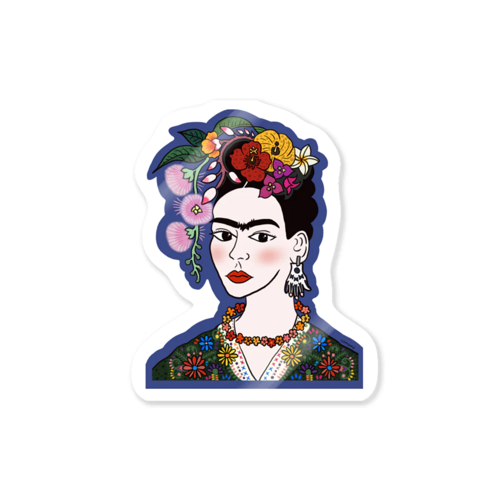 comomo629のFlowers of Okinawa Sticker