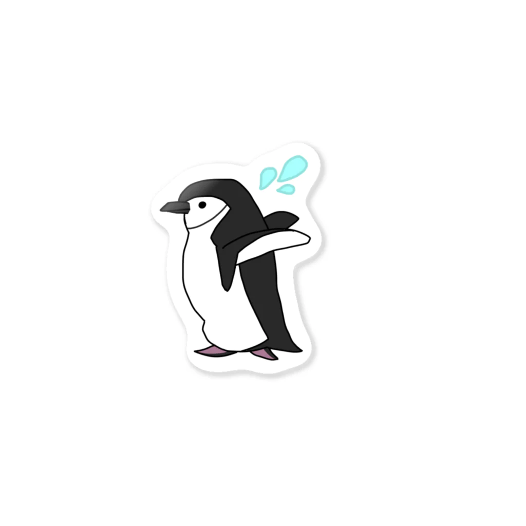 ぺんぺんしょっぷの急げ！ヒゲペンギン！ Sticker