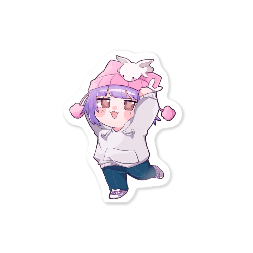 かげこ☠️💜のかげことたれうさ Sticker