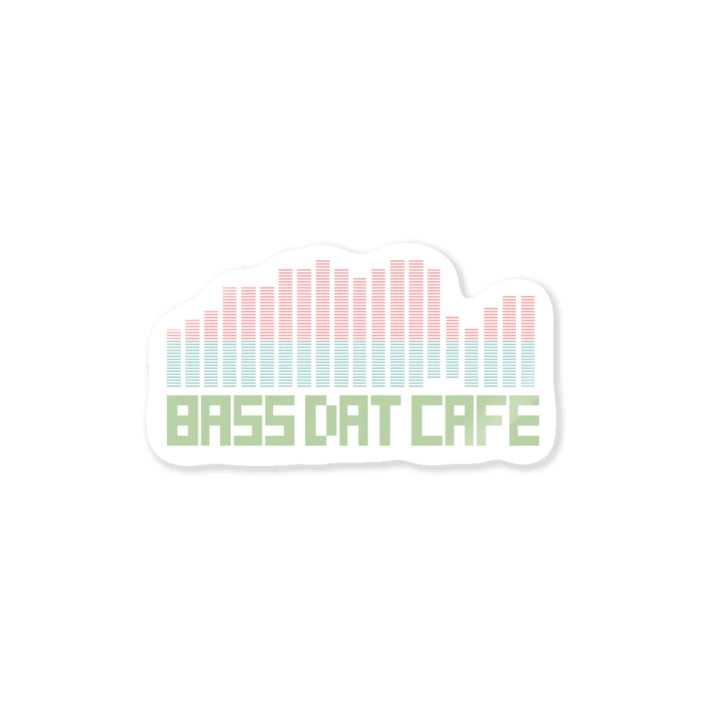 BASS-DAT-CAFEのequalizer ステッカー