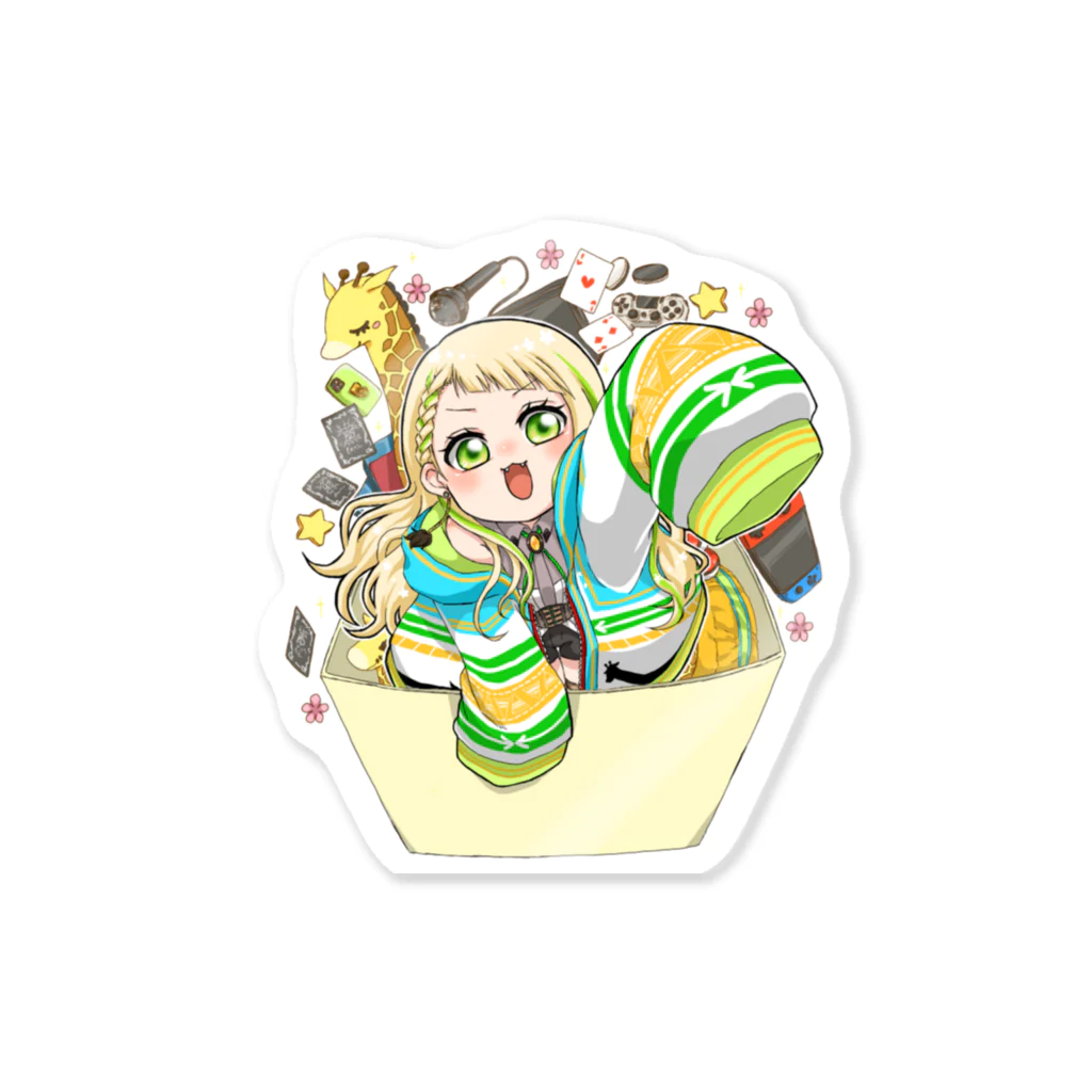 Soleil Gaming storeのキリンちゃん Sticker