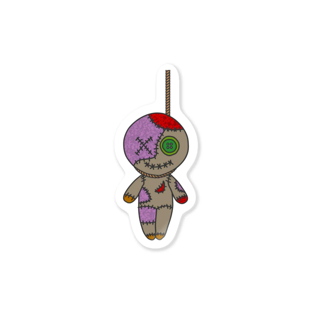 Ａ’ｚｗｏｒｋＳのHANGING VOODOO DOLL Sticker