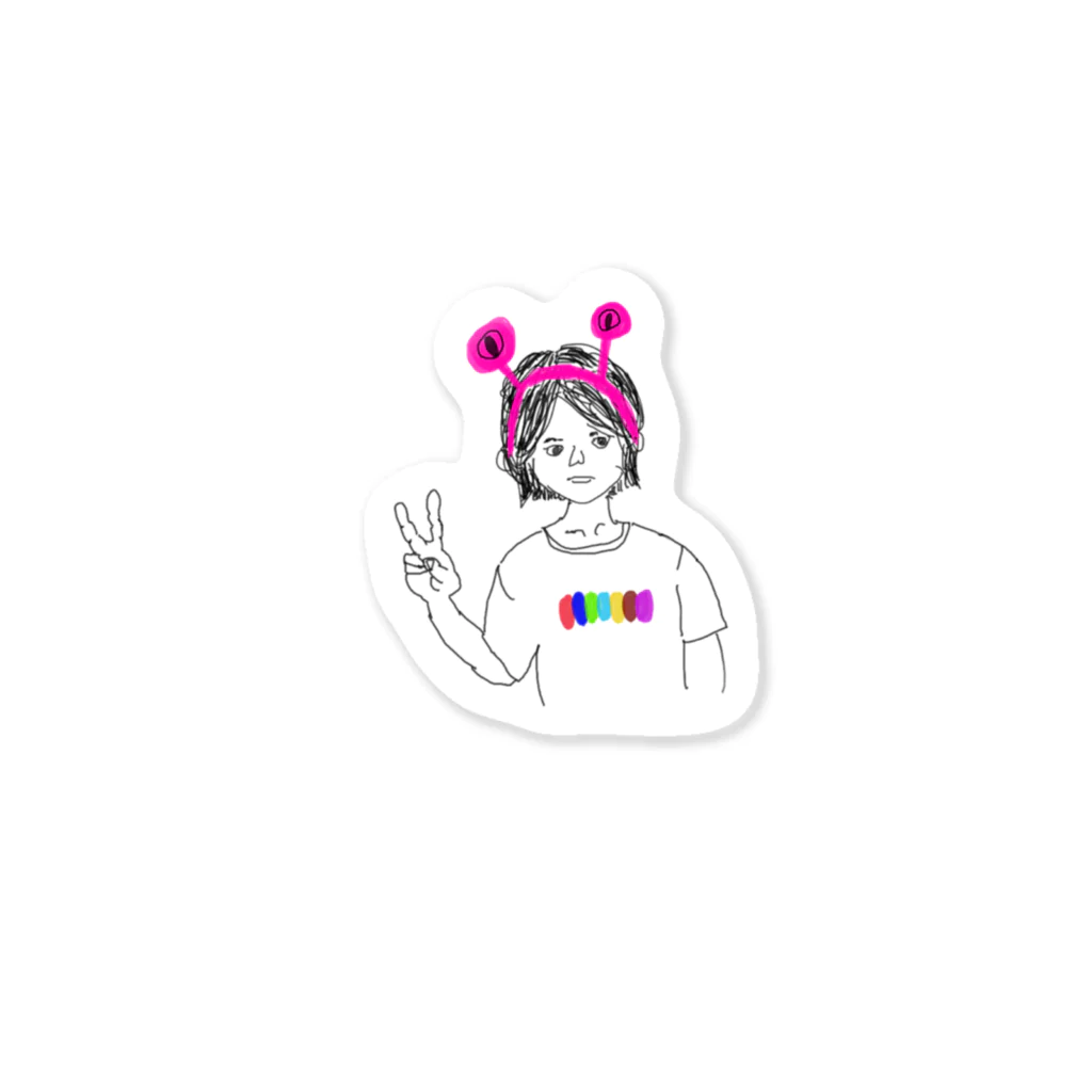 どんどとんとんどんののんちゃん Sticker