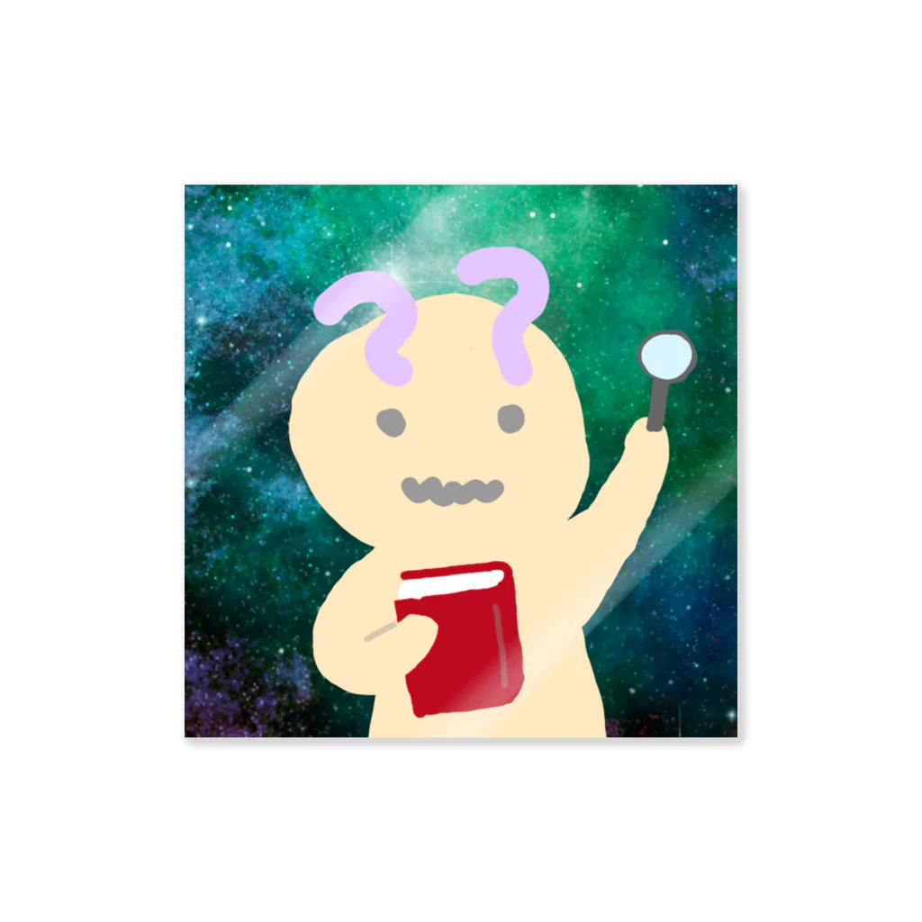 nagoyanのナンデナンデ星人(宇宙) Sticker