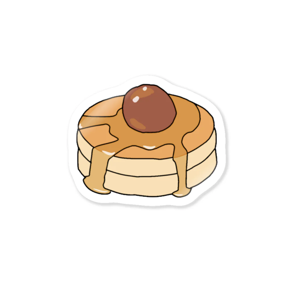 88nightsのパンケーキ ミートボール Sticker