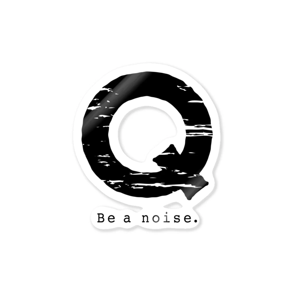 noisie_jpの【Q】イニシャル × Be a noise. Sticker