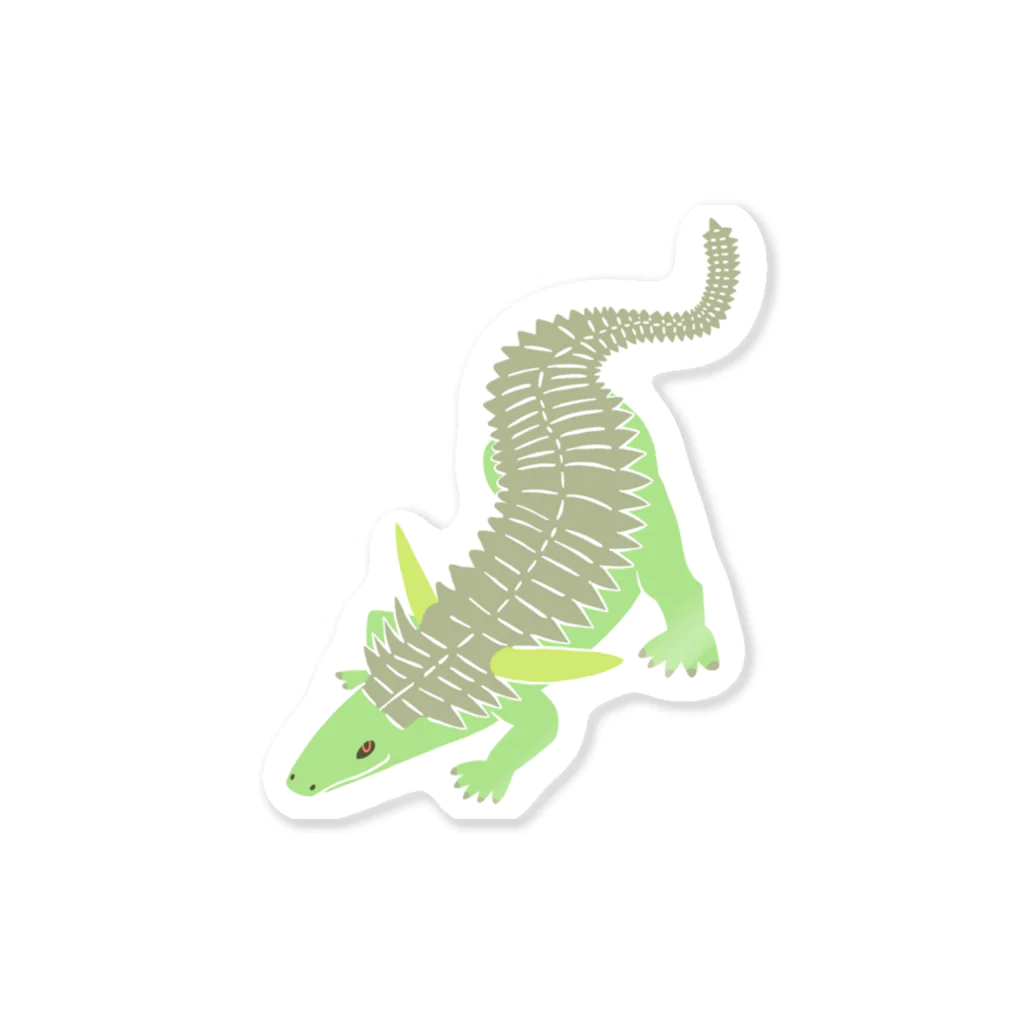 Kelfoy.のデスマトスクス(緑色) Sticker