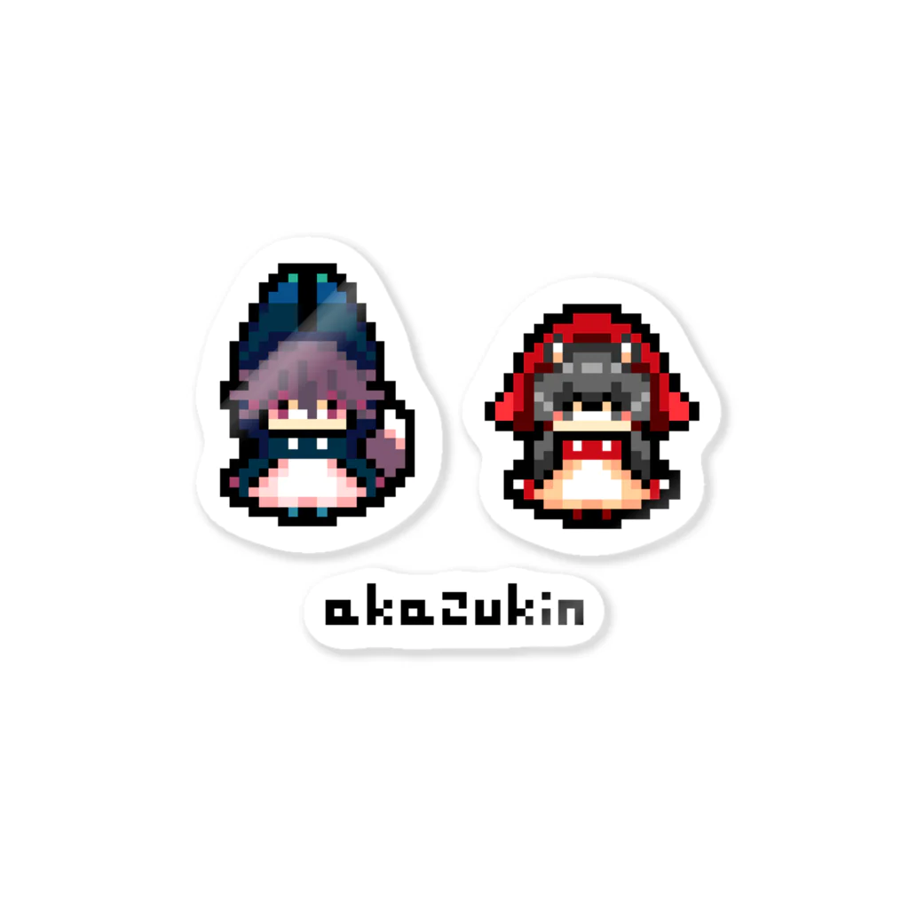 ぱるまな倶楽部のドット絵物語♡赤ずきん Sticker