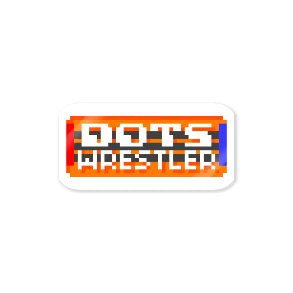 DOTSWRESTLERのdotswrestler logo ステッカー