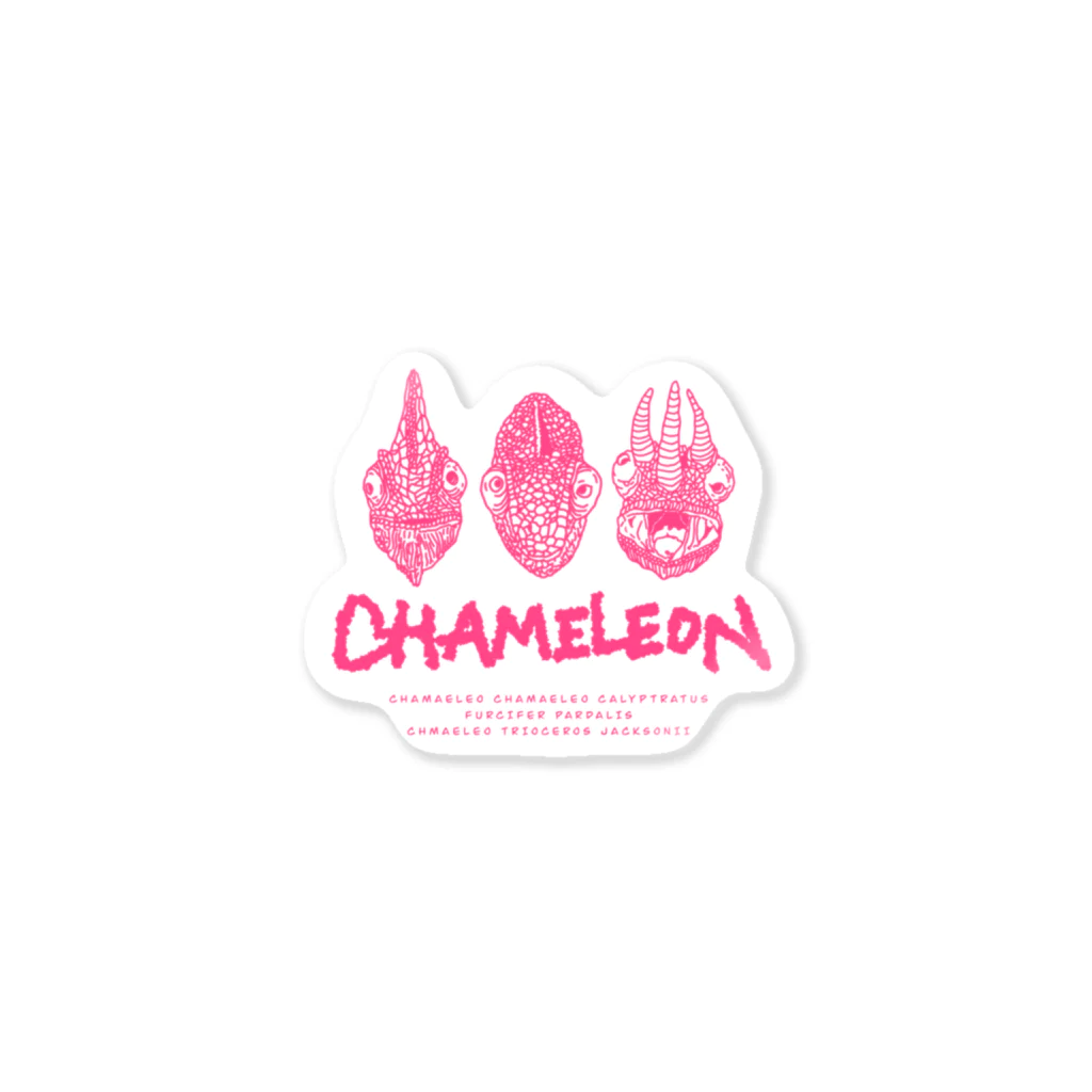 LEOLEOのthe chameleon ステッカー