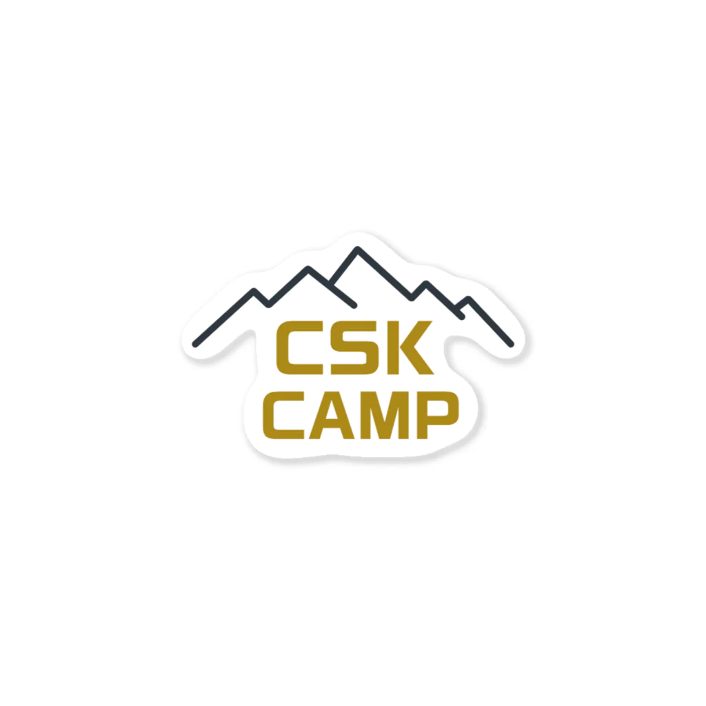 CSK REVIEW CHANNELのCSK CAMP ステッカー