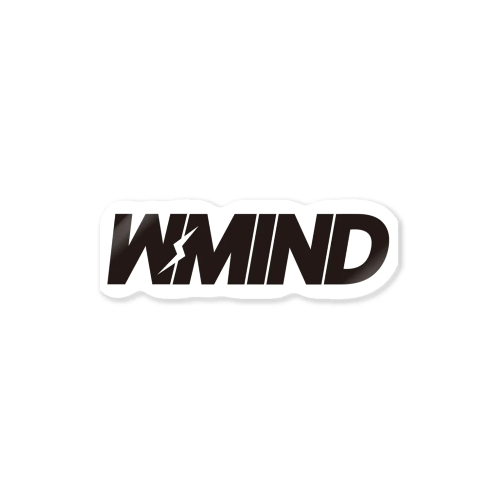W-MINDのW-MINDステッカー（文字ロゴ） ステッカー