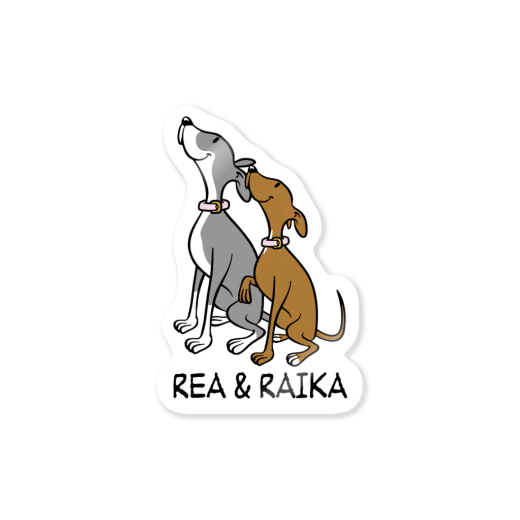 イタグレショップのREA & RAIKAさん専用 ステッカー