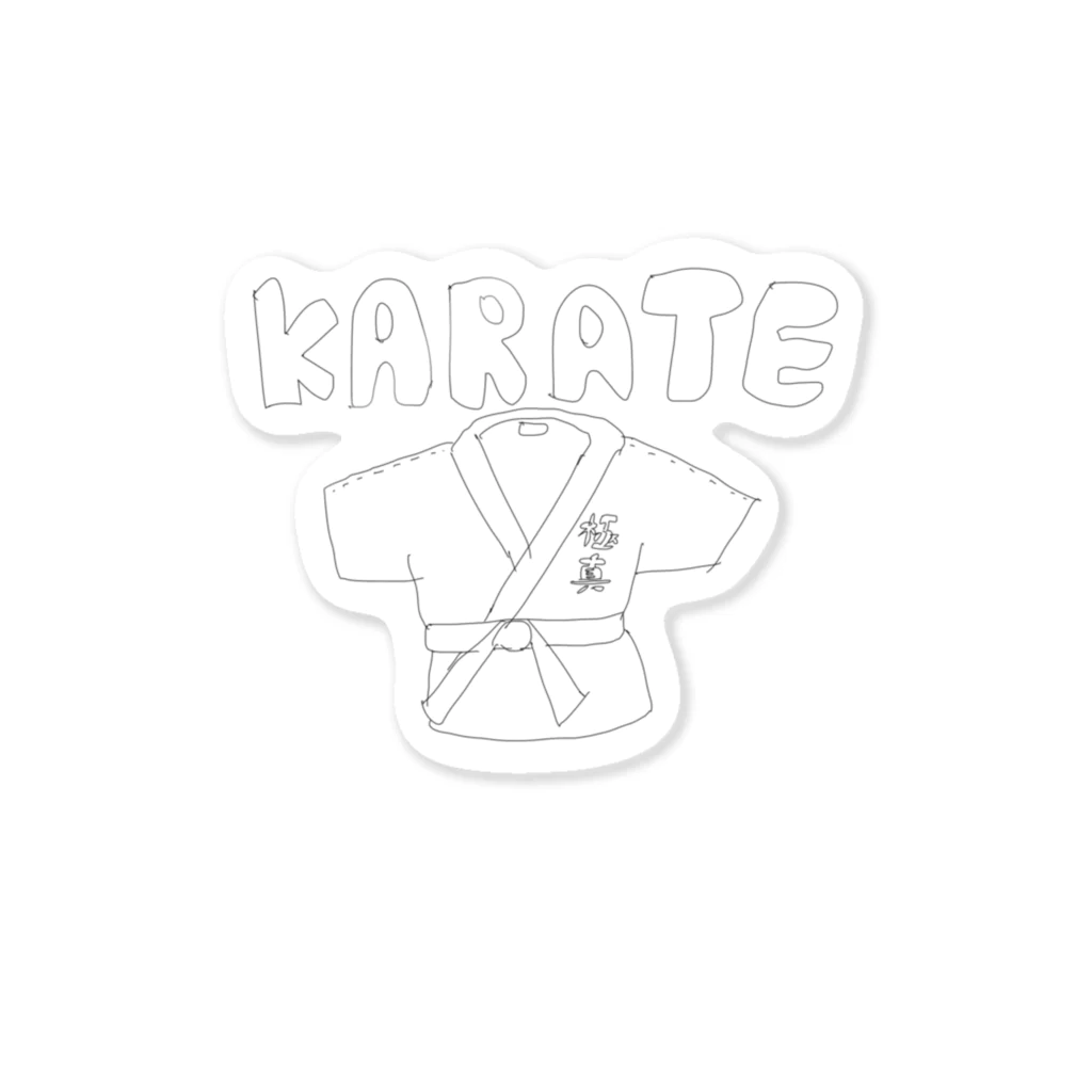 yukkuのKarate-man origin Sticker