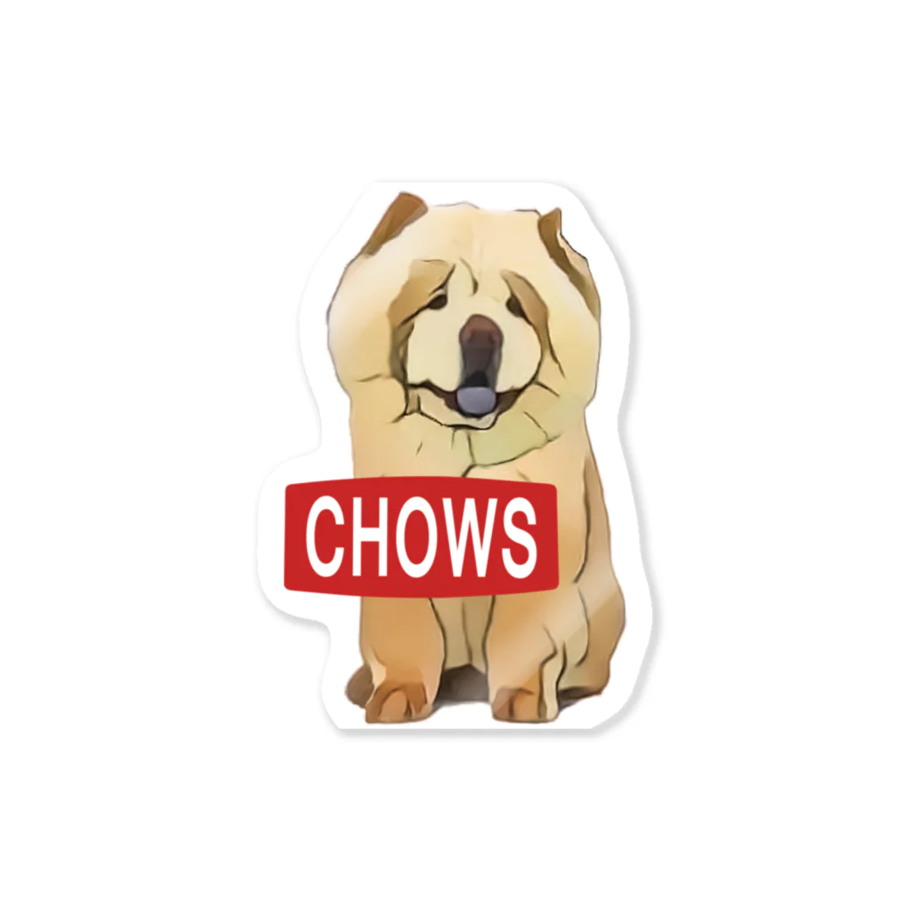 【CHOWS】チャウスの【CHOWS】チャウス Sticker