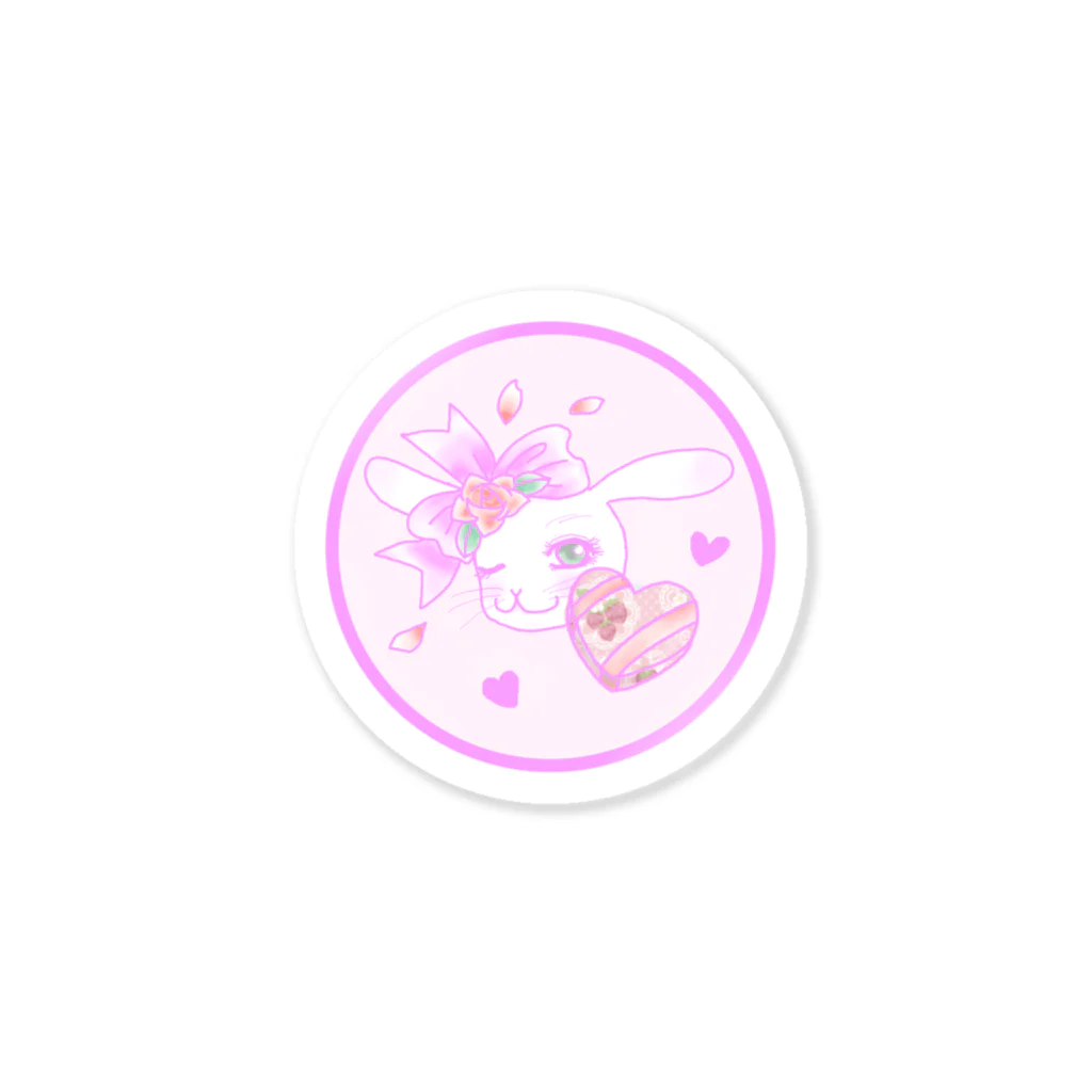 Rabbitflowerの♥らびこ♥バレンタイン Sticker