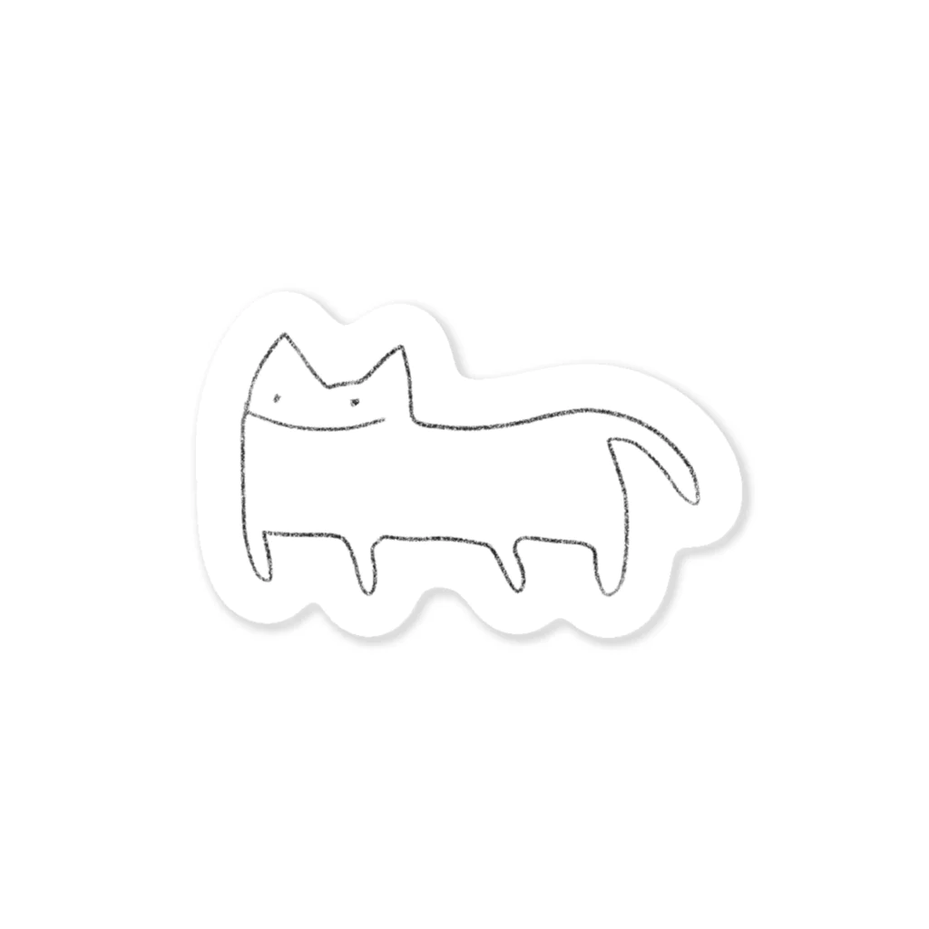 森林の2Dねこ Sticker