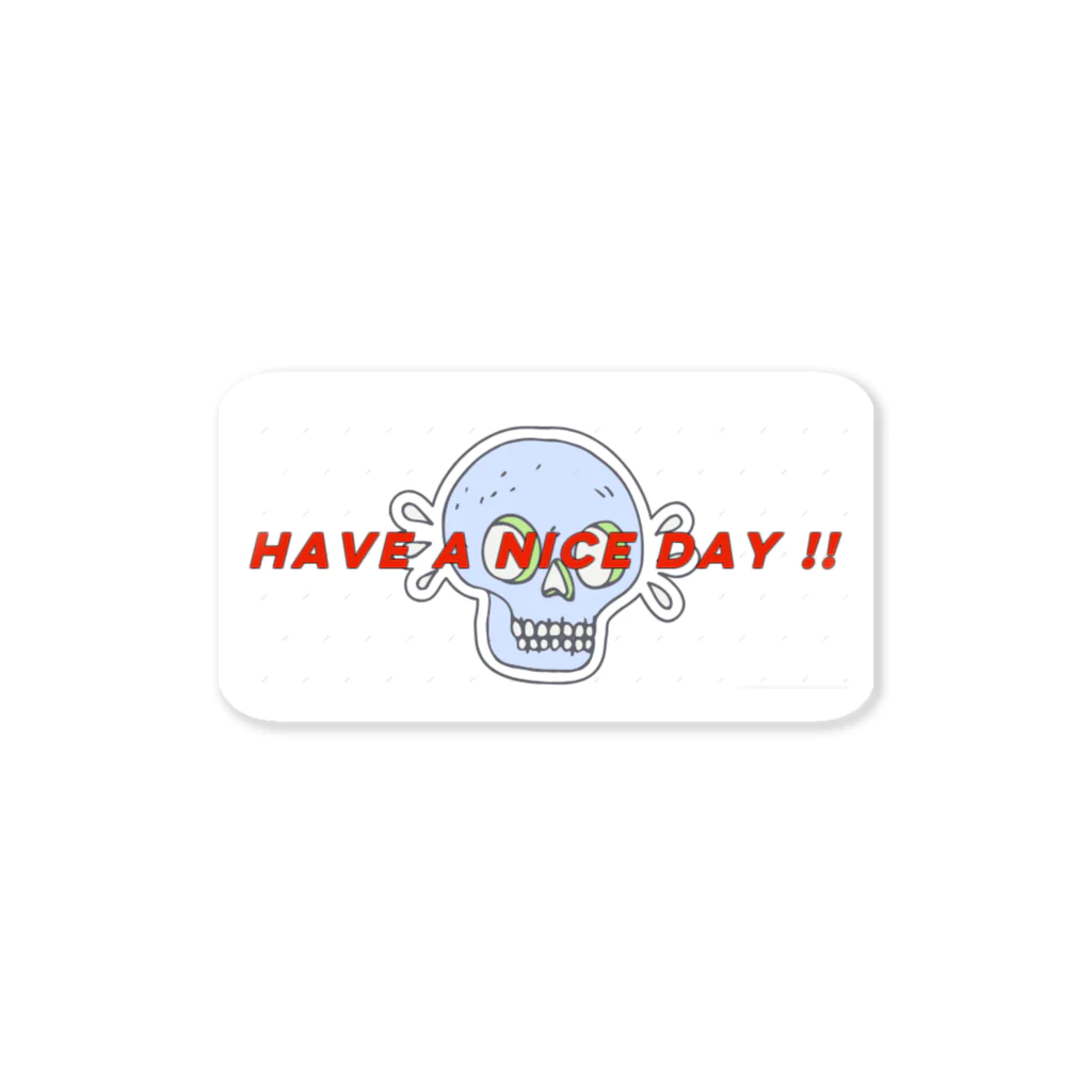 カズ(パシフィックキッチン)のHAVE A NICE DAY ステッカー