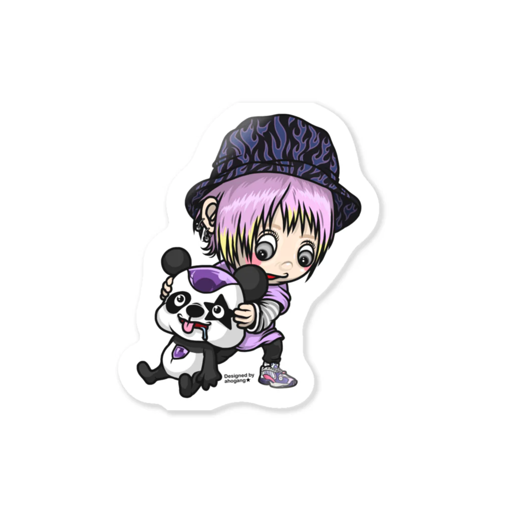 ahogang Character Shopのあーちゃんモデル Sticker