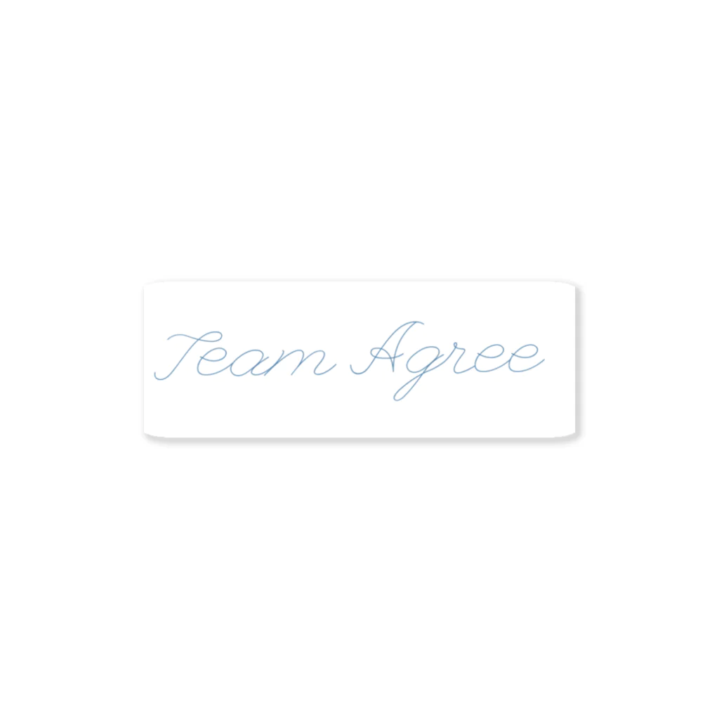 TeamAgree購買部のTeam　Agree　ファングッズ ステッカー