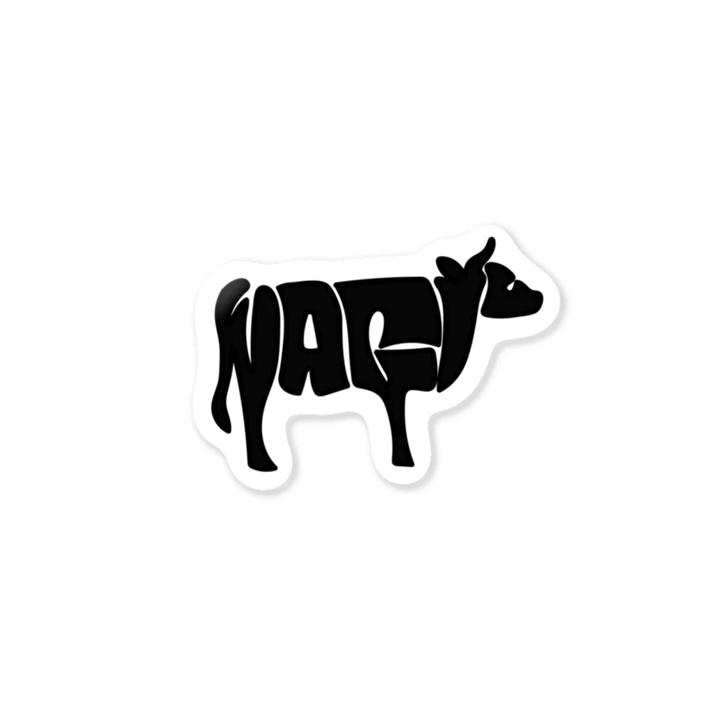 PoccaBocca–すかまるのおみせ–のWAGYU  Sticker