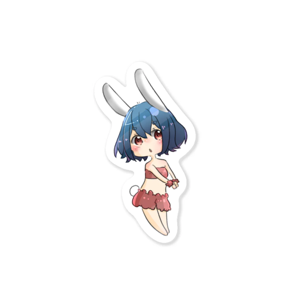 キノのうさみみっこ Sticker