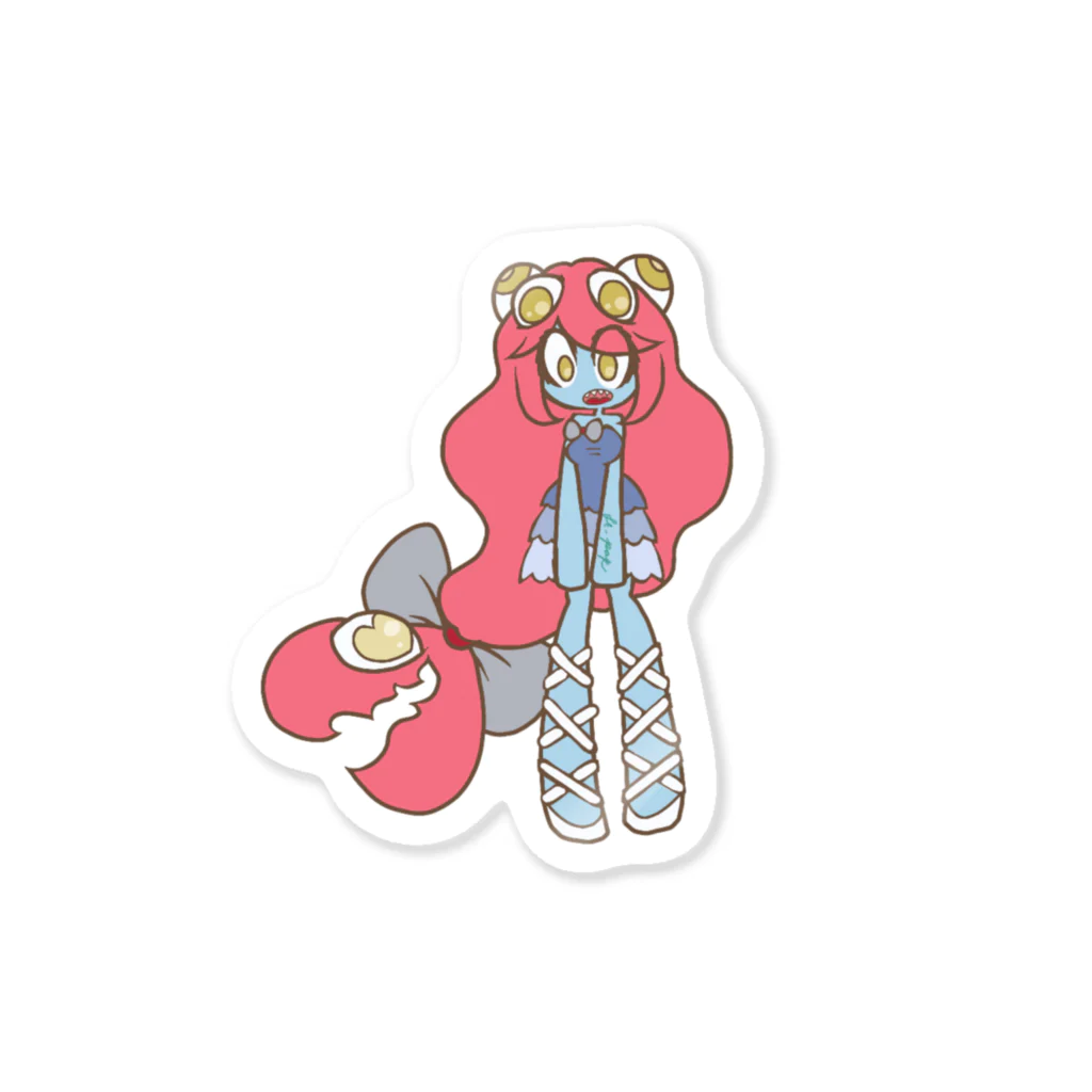 れて=レパプの深海ちゃん Sticker