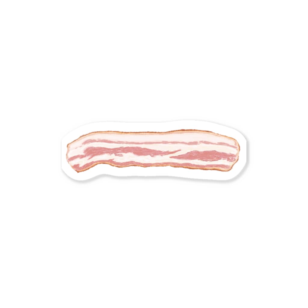 杜の魚のベーコン Sticker