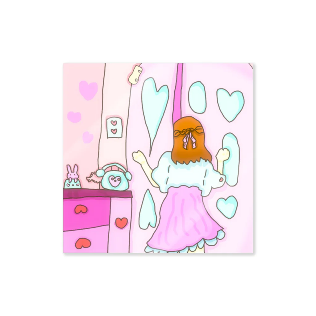 ゆ子さん。のわたしのゆめ Sticker