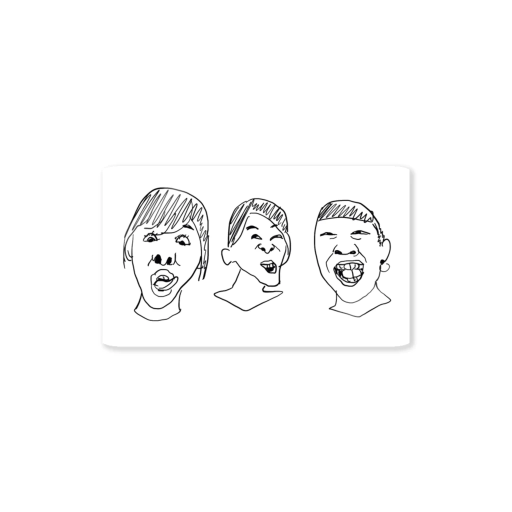 funny_faceの姉妹 Sticker