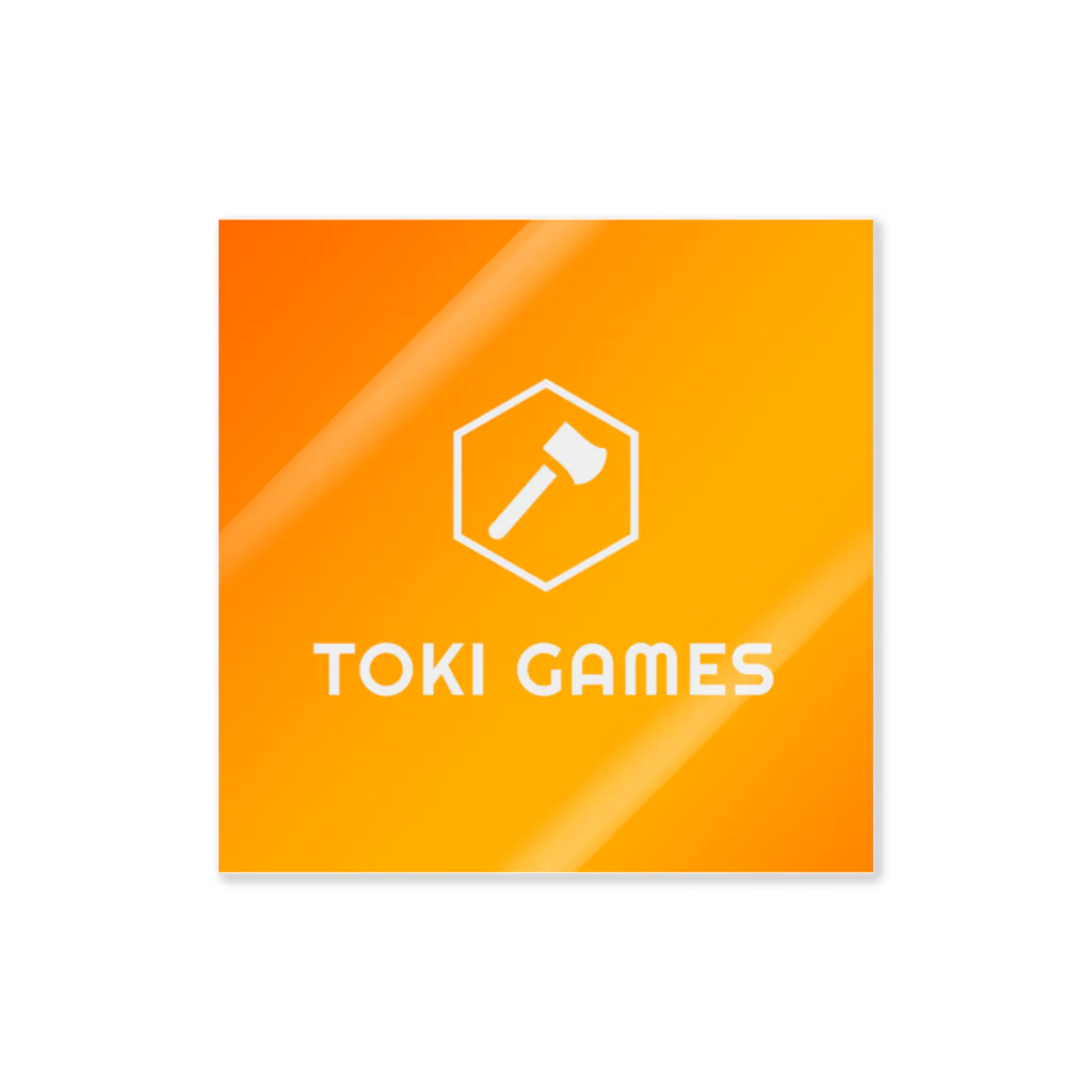 TOKI GAMESのTOKIGAMES公式 Sticker