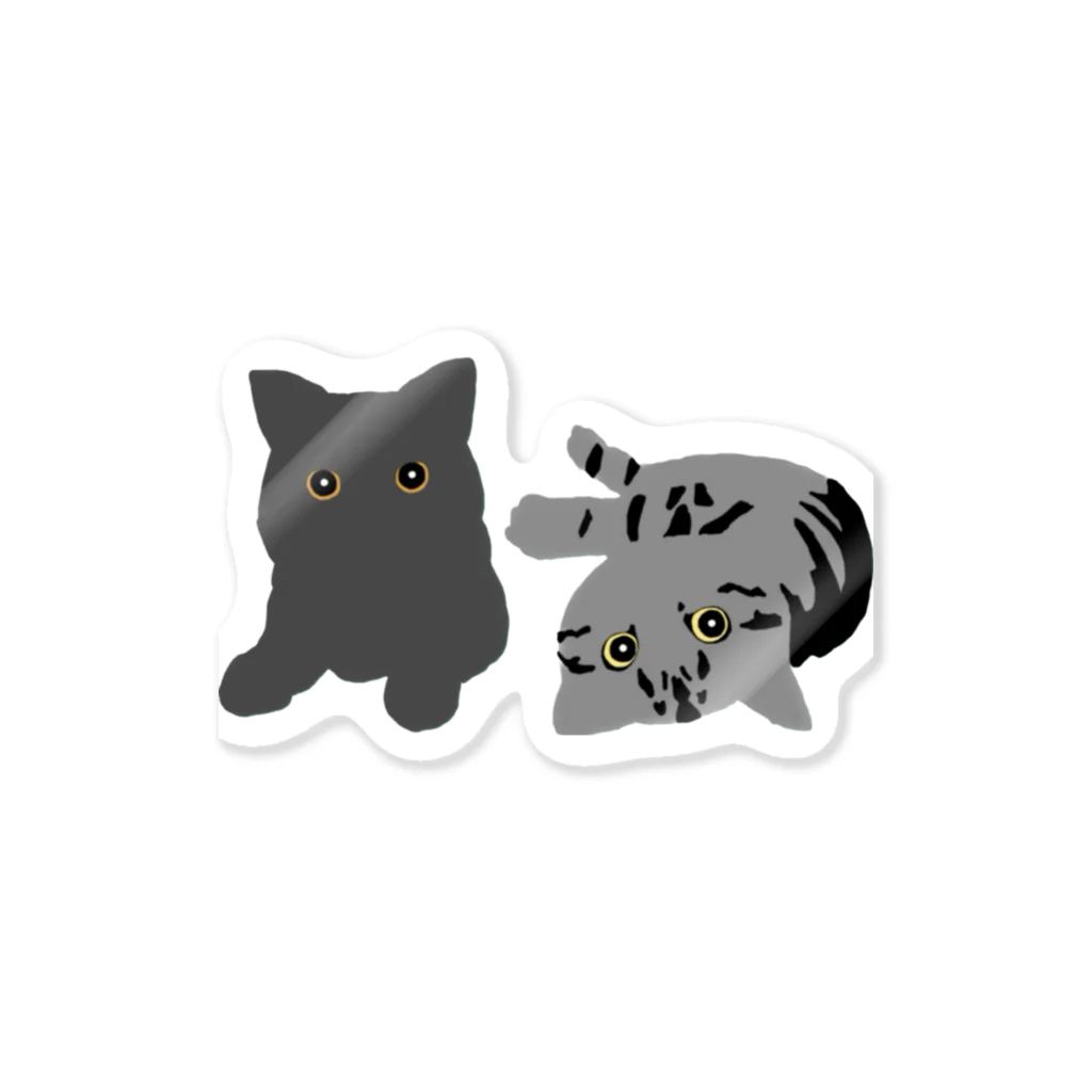 tabby_sassのタビーとサスケ Sticker