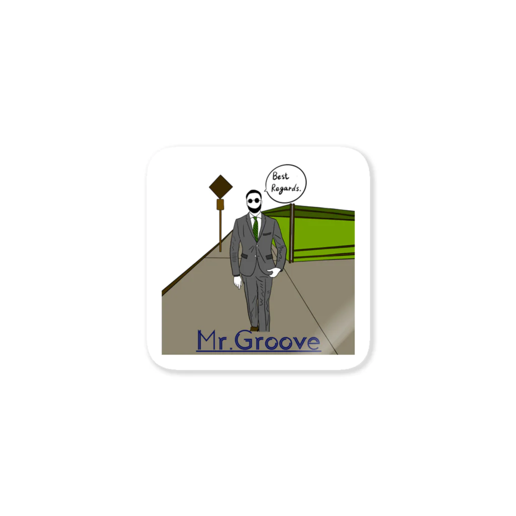 okanoko worksのMr.Groove03 Sticker