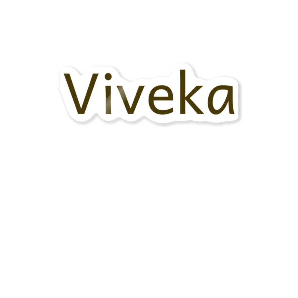 30k.p.yogaのヴィヴェーカ ステッカー