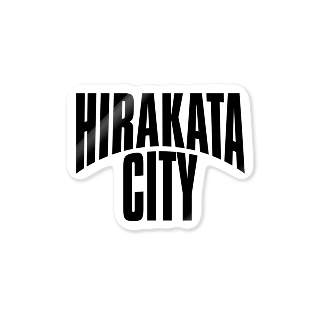 Graphic28のHIRAKATA CITY ステッカー