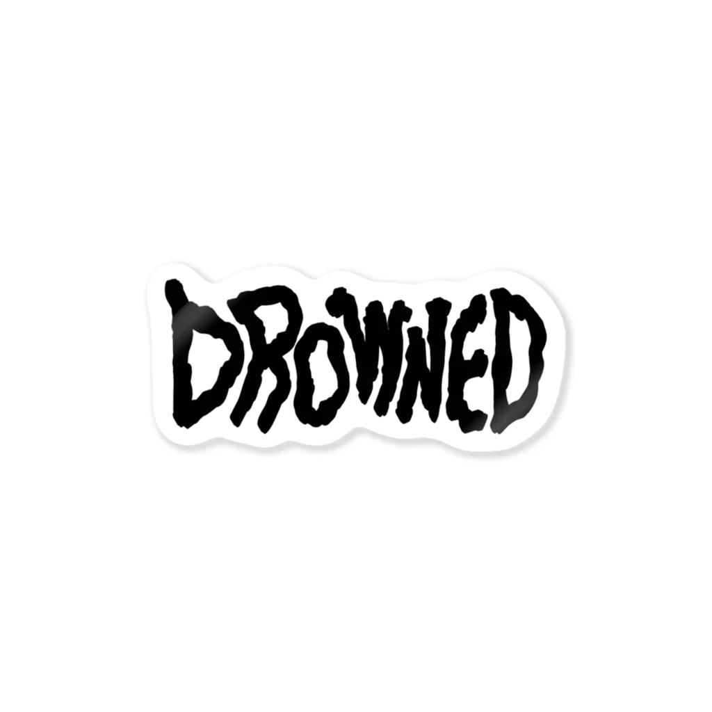 The Box King Workshopの“DROWNED” ステッカー